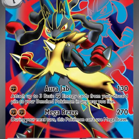 Mega Lucario Ex #160