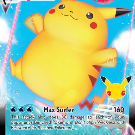 Surfing Pikachu VMAX #9