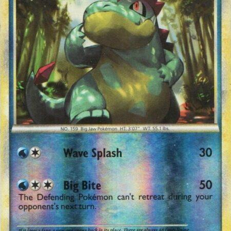 Croconaw [Reverse Holo] #38