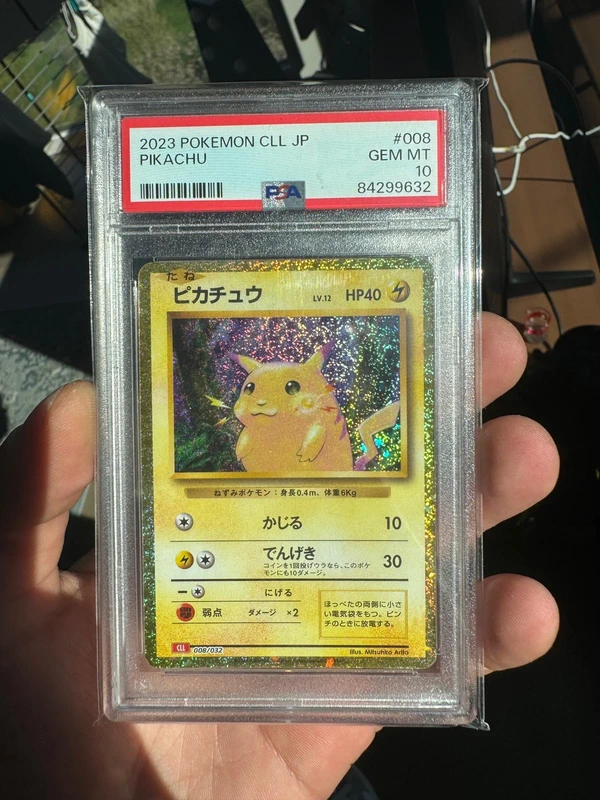 Pikachu 008/032 - CLL Collection Charizard - PSA10 Jap