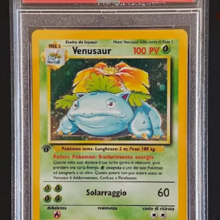 Venusar Holo 1ed 15/102 - Set Base - PSA8 Ita